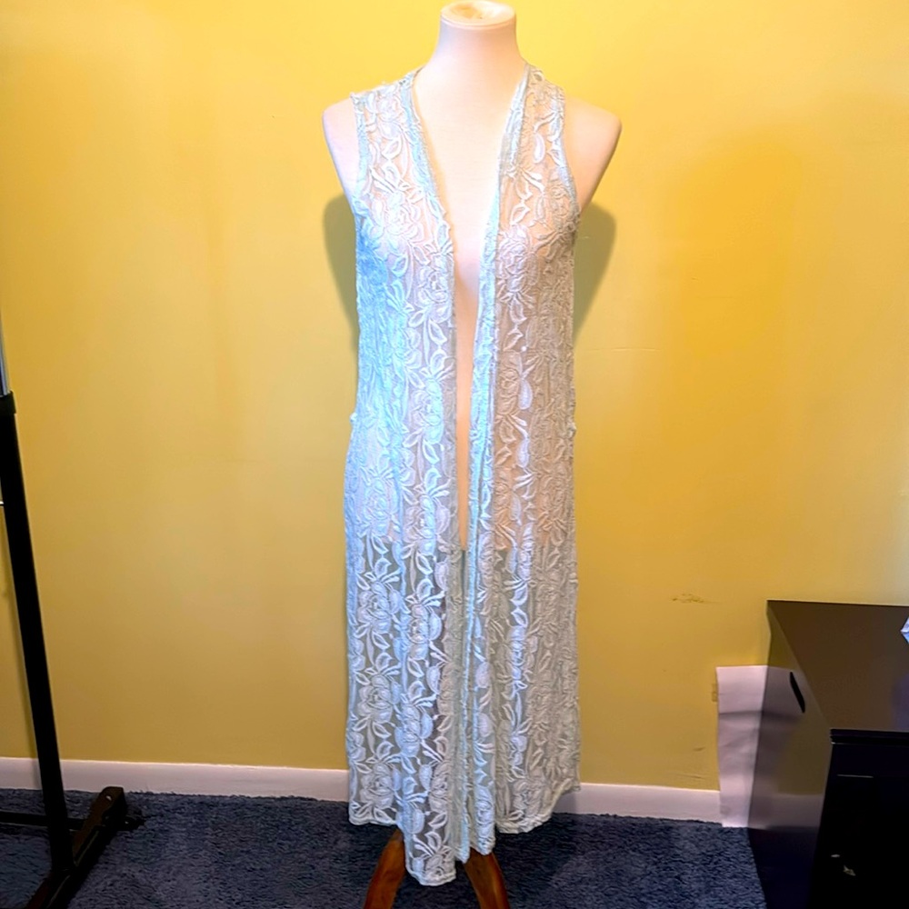 2 LuLaRoe Lace Vests. Small
